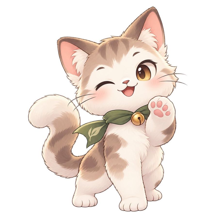 Cute Hedgehog Mascot Illustration