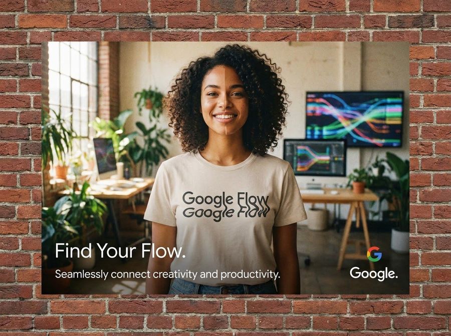 Google Flow Ad Poster: Nano Banana Pro vs Grok