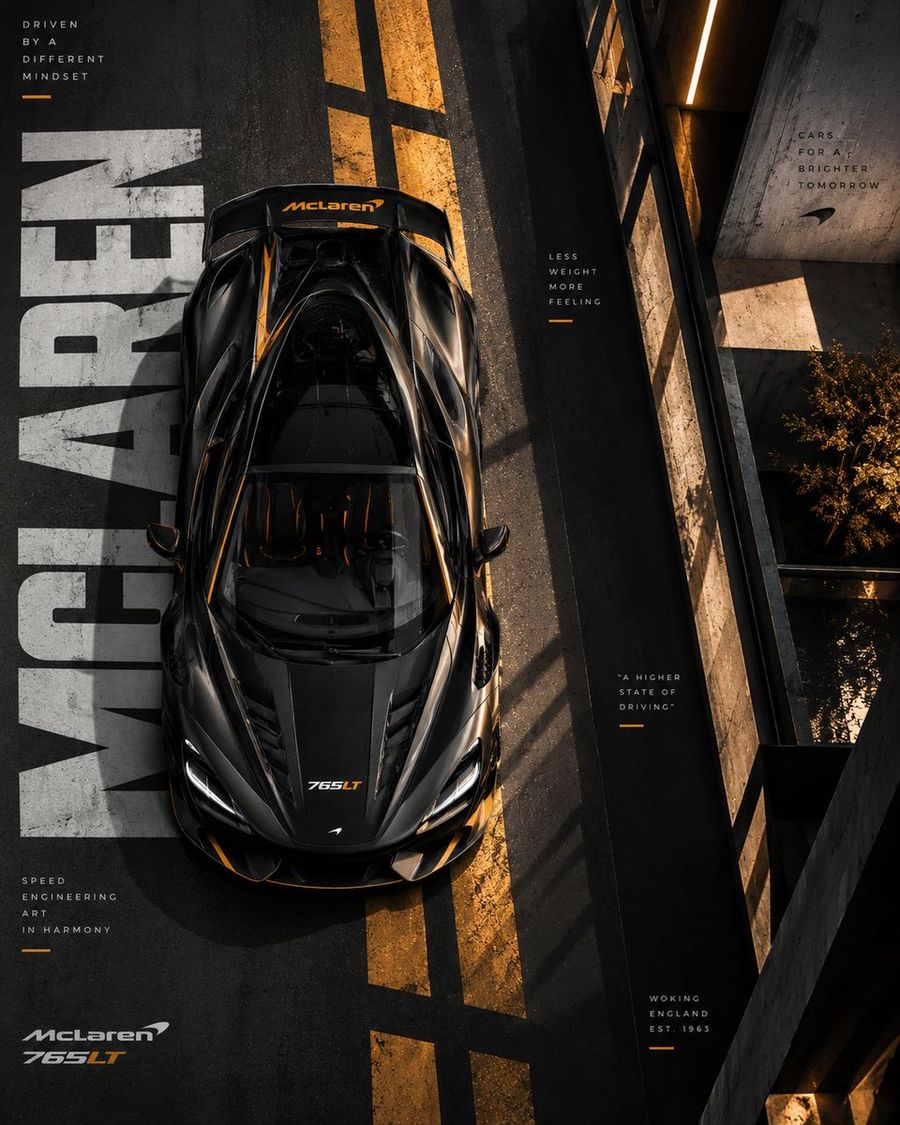 Premium Futuristic Automotive Poster