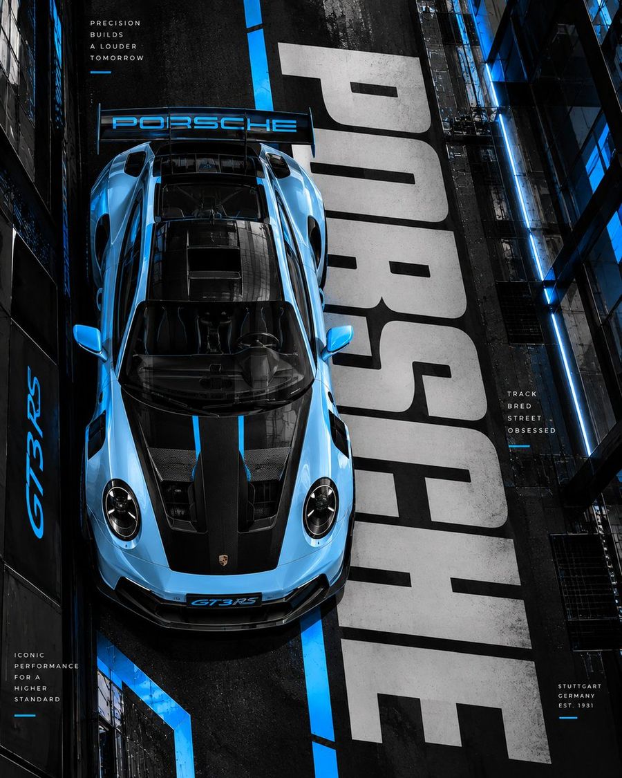 Premium Futuristic Automotive Poster