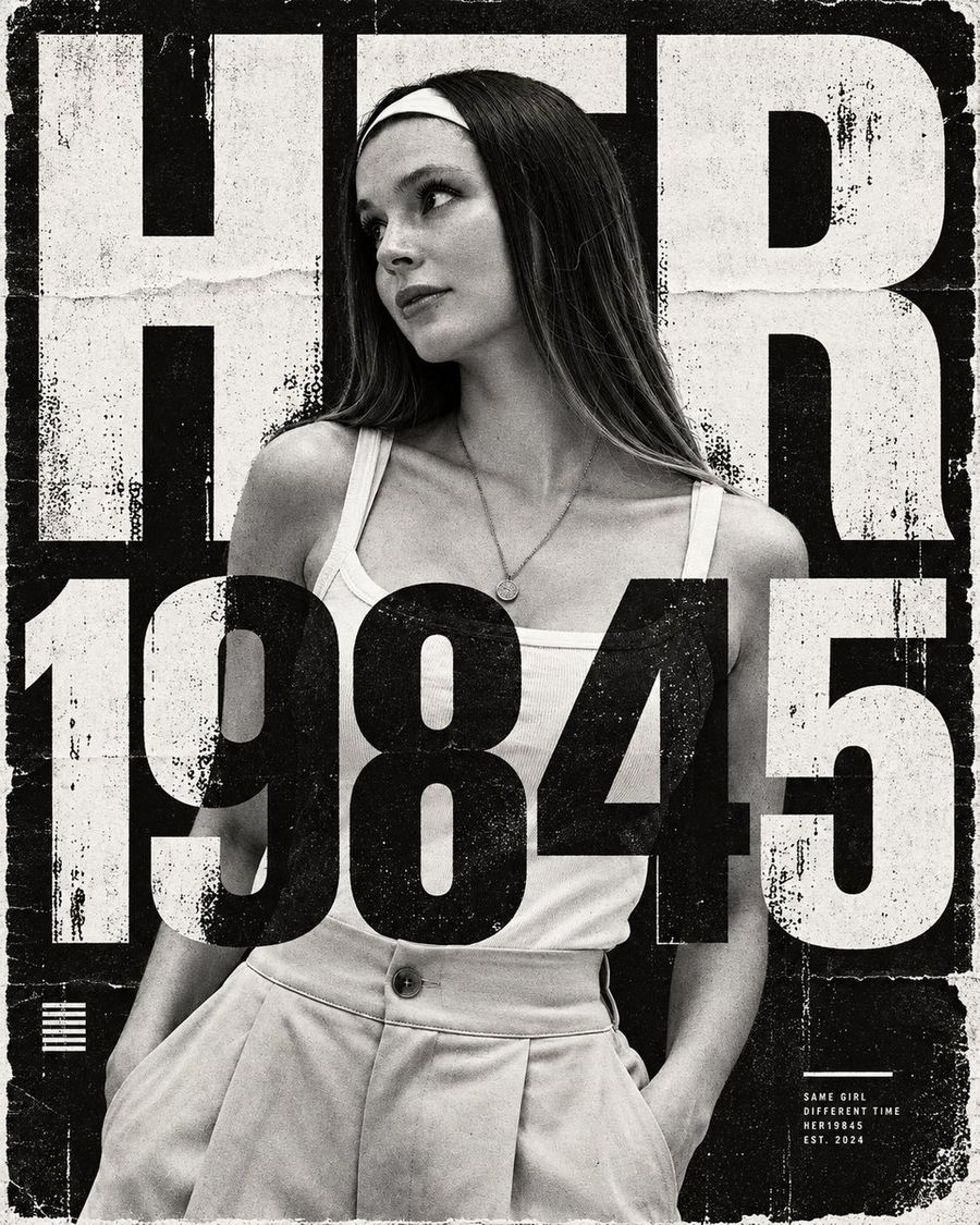 Minimalist Black and White Poster