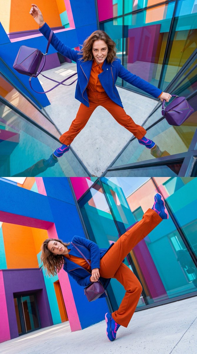 Bold Color Theory Fashion Editorial