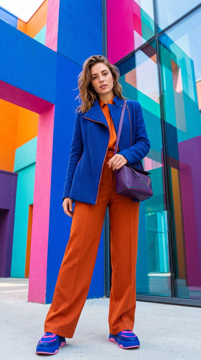 Bold Color Theory Fashion Editorial