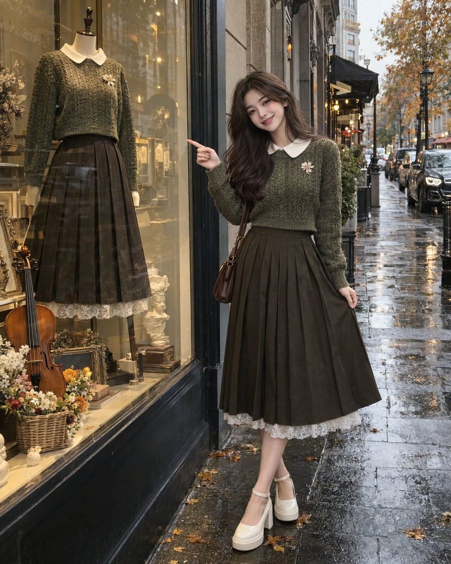 Rainy Autumn Street Fashion GPT Image 2