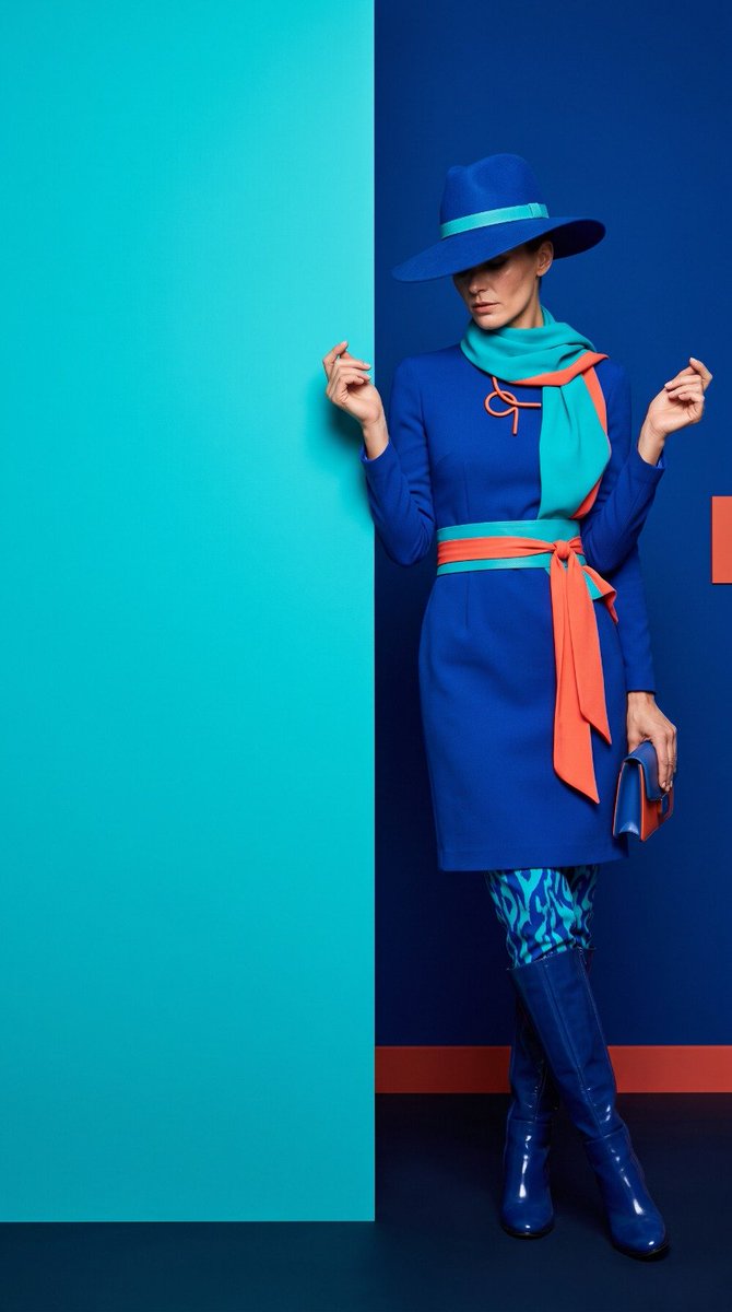 High-Fashion Color Block Editorial GPT Image 2
