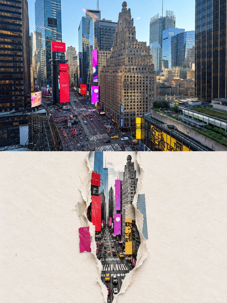 Torn Paper Reveal Poster