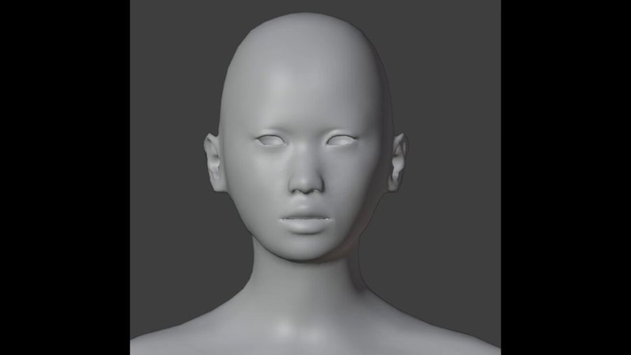 Blender Face Sculpting Agent Workflow