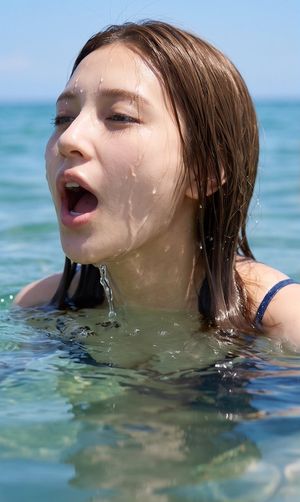 Morning Beach Dive Scene - 1