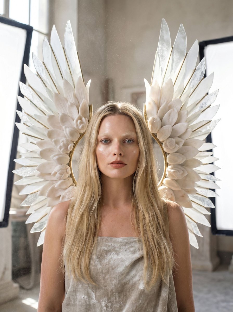 Margot Robbie Avant-Garde Portrait