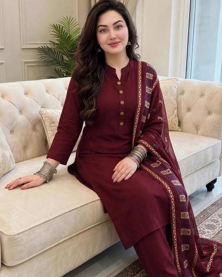 Elegant Pakistani Fashion Portrait