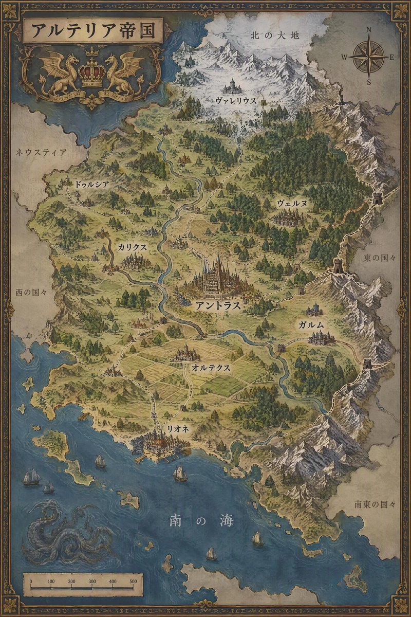 Fictional Country Map Generator