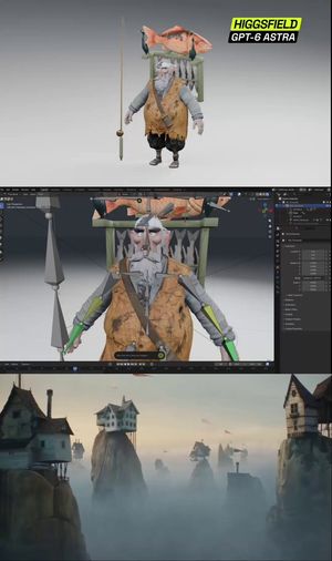 Automated 3D Character Pipeline