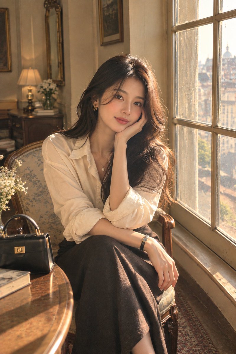 阳光复古窗边人像 GPT Image 2