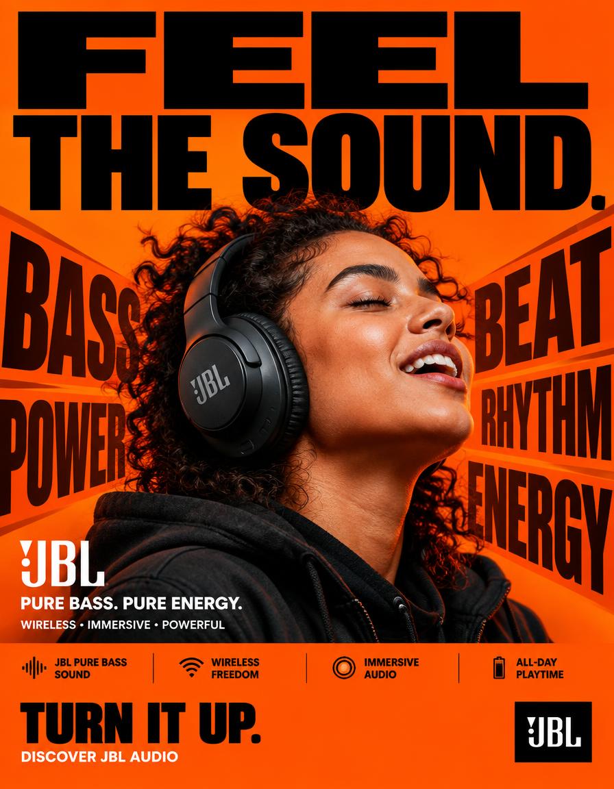 JBL Typography Campaign
