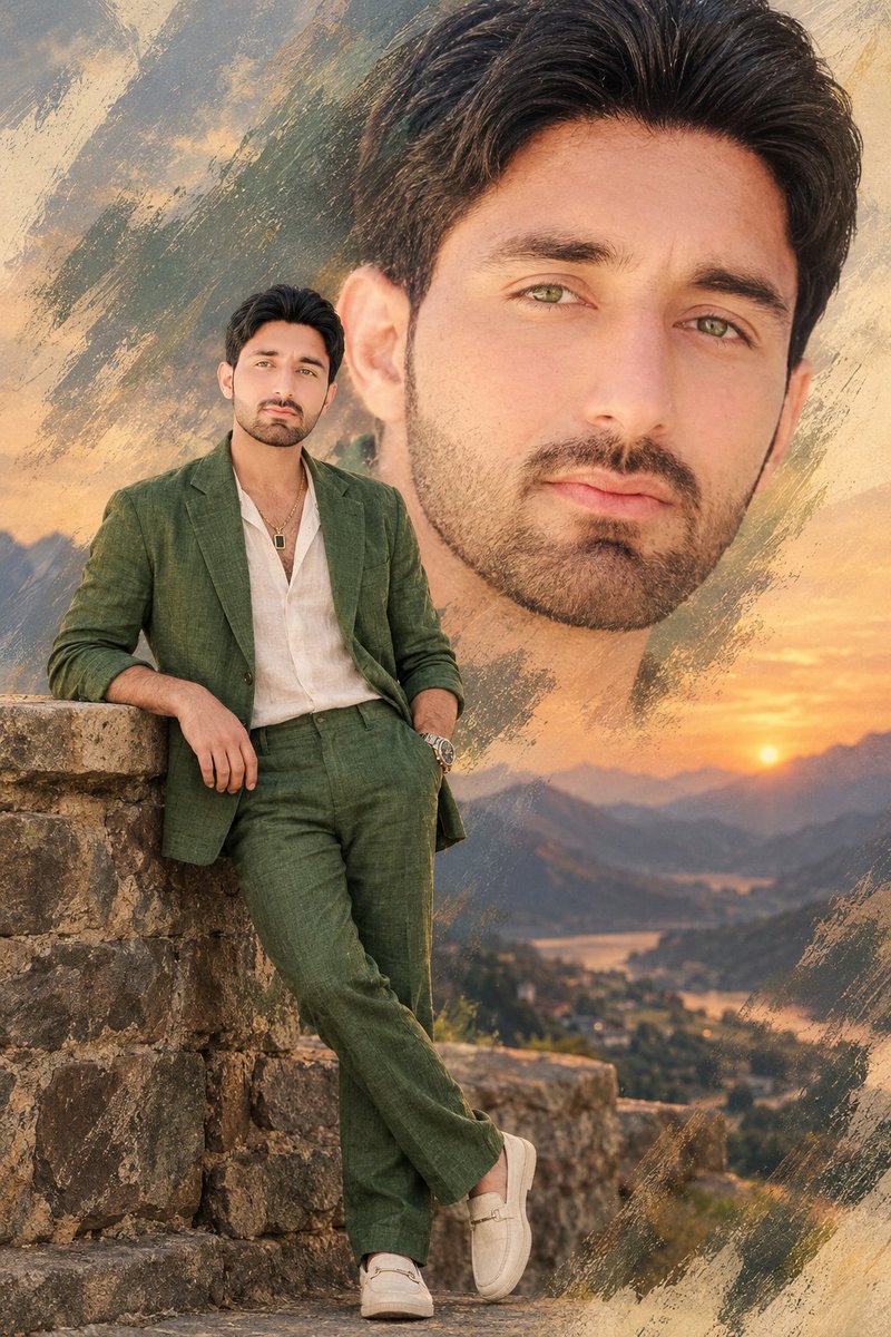 South Asian Fashion Poster Prompt