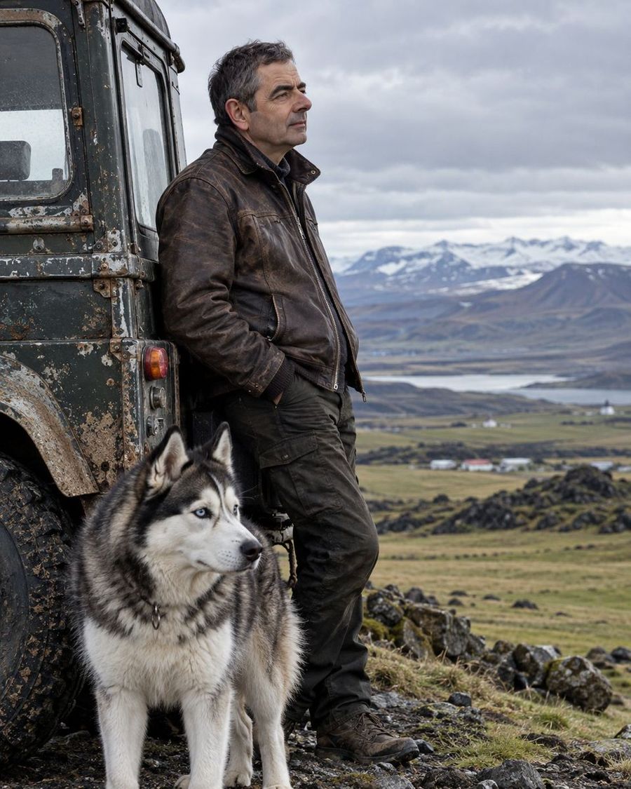 Icelandic Countryside Snap with Husky