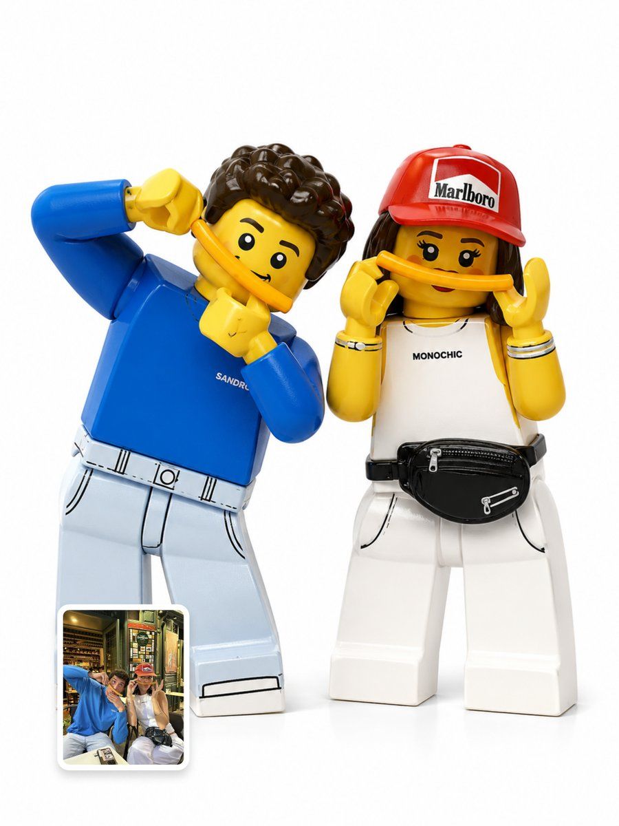 LEGO Minifigür Dönüşümü