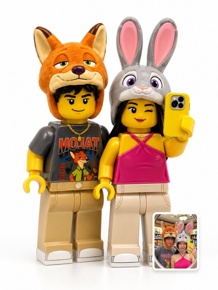 LEGO Minifigür Dönüşümü