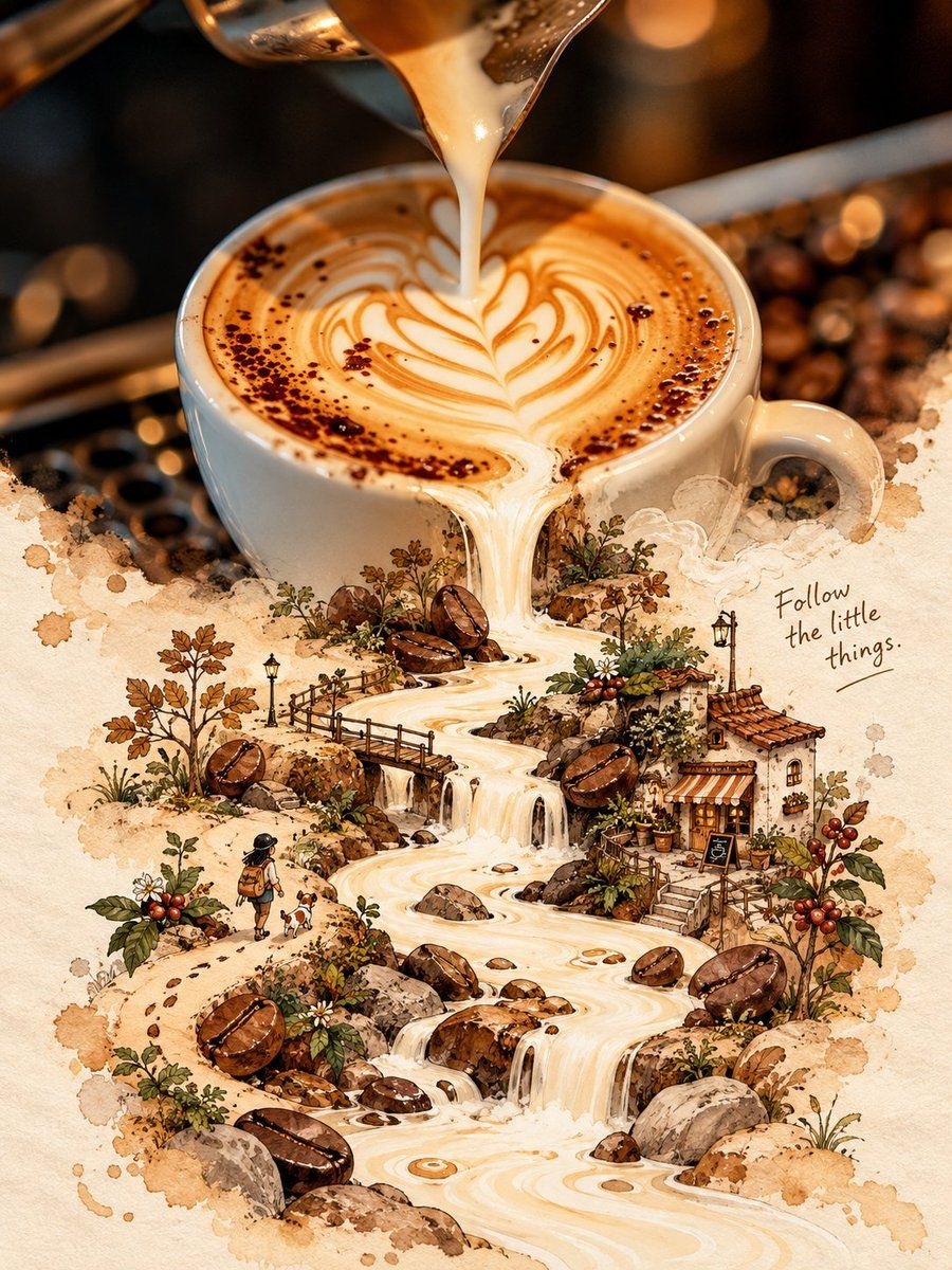 Surreal Food-to-Storybook Transformation