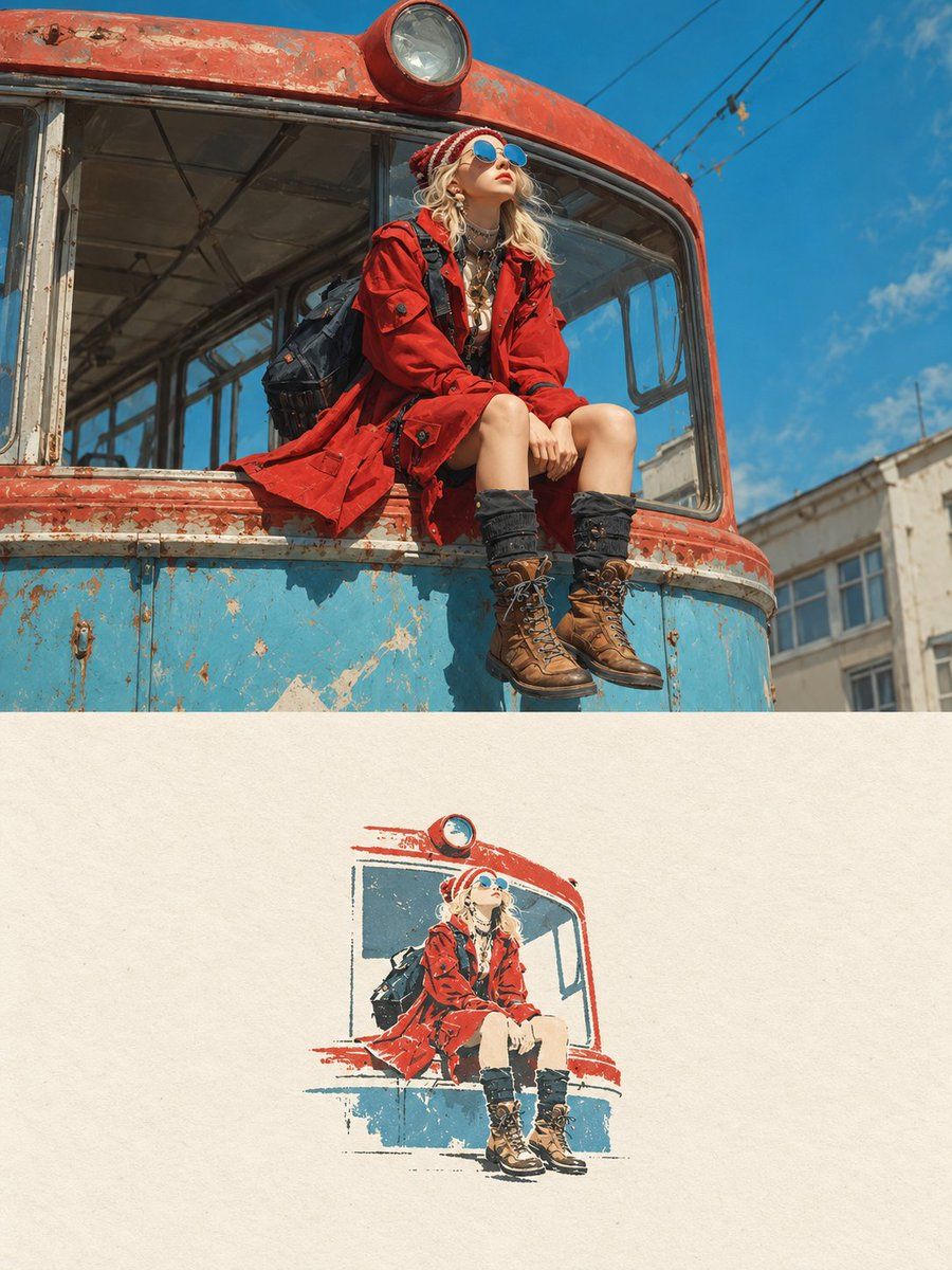 Memory Card Photo Illustration Split
