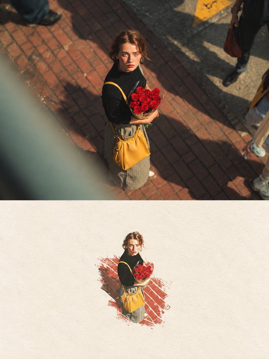 Memory Card Photo Illustration Split