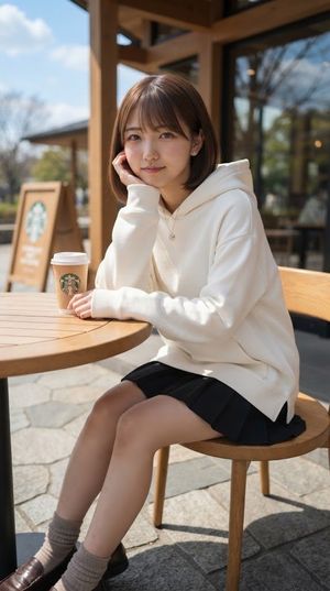 Cafe Terrace Portrait Prompt - 2