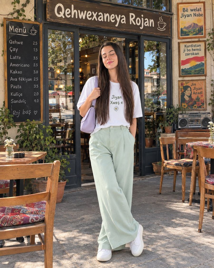 Street Style Woman Portrait Prompt
