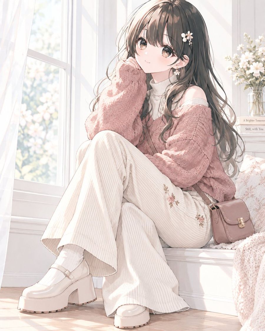 Autumn Cozy Casual Outfit Prompt