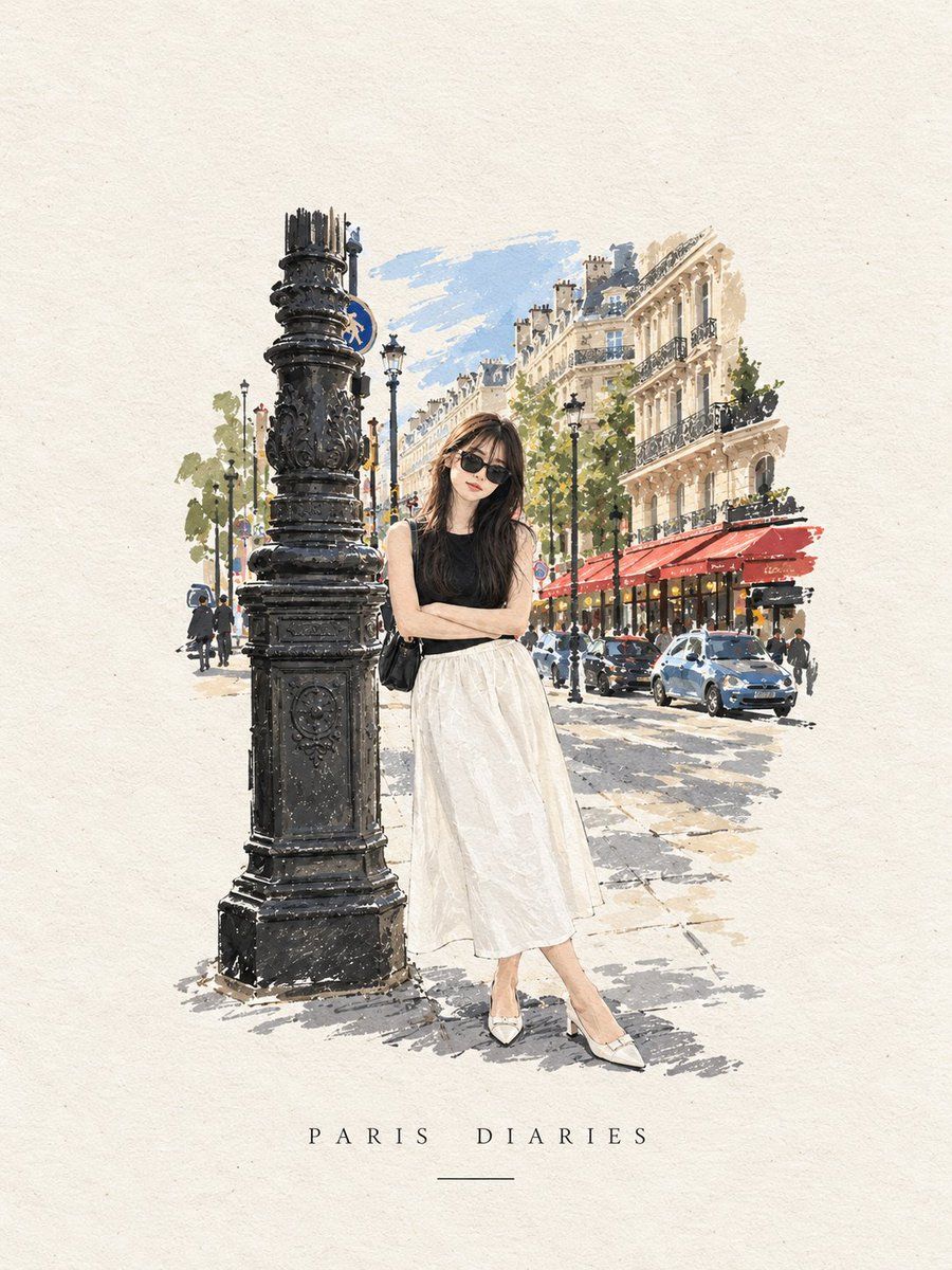 Editorial Art Poster from Photo