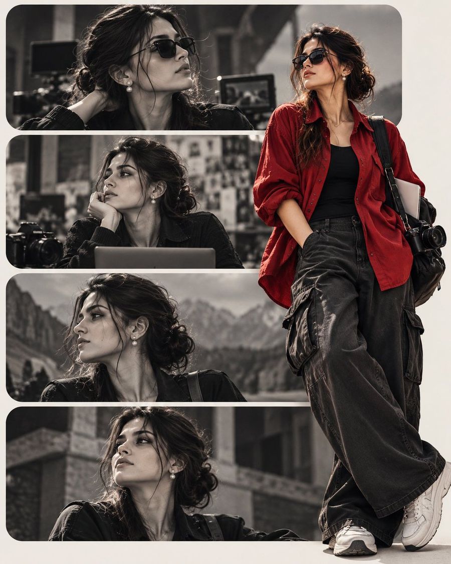 Editorial Fashion Collage
