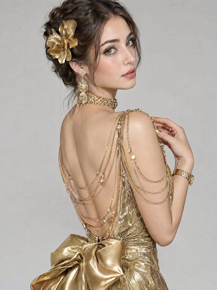 Luxury Fashion Portrait Prompt