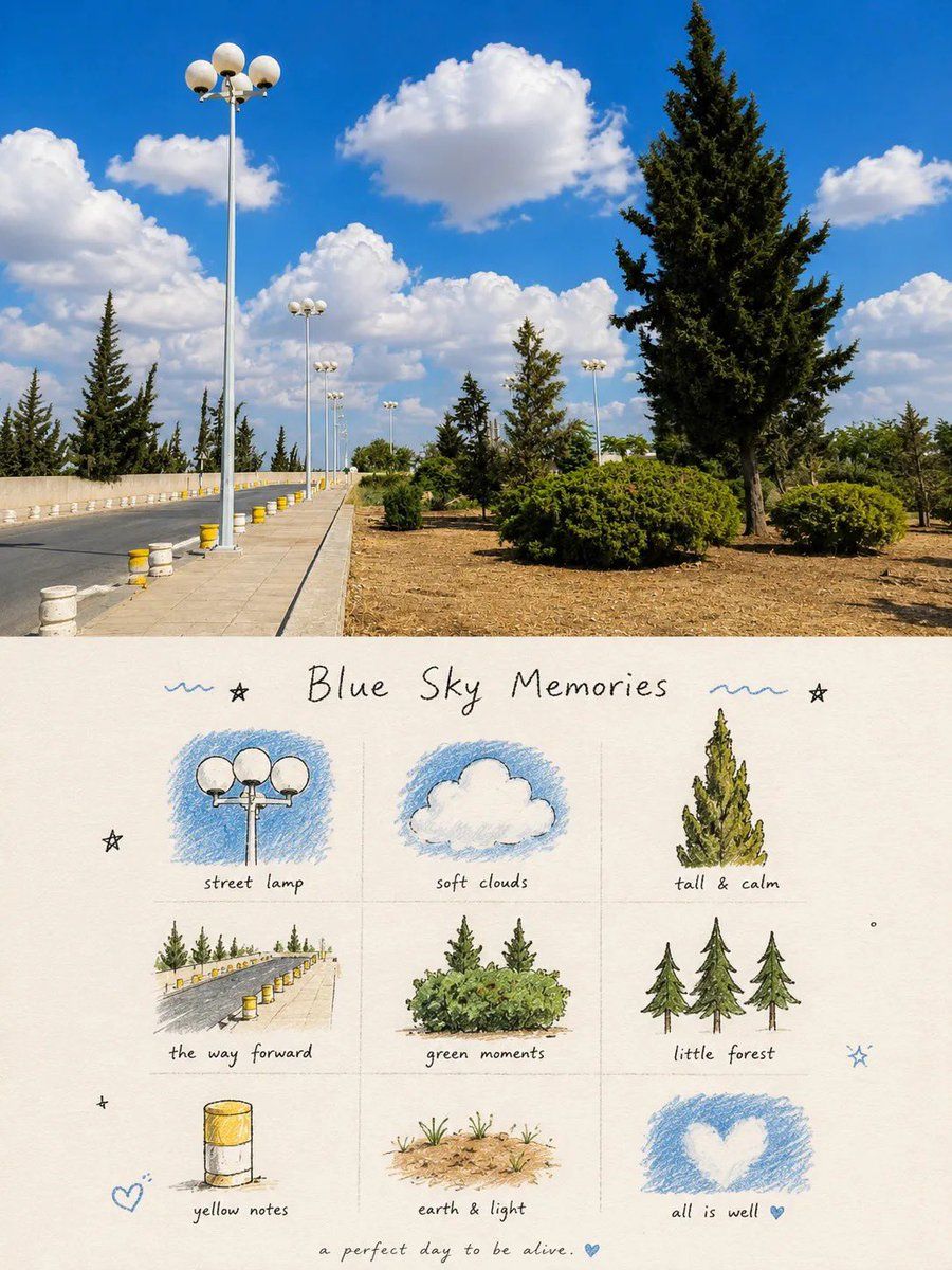 Travel Memory Scrapbook Poster