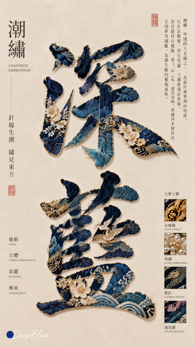 蜀繡編輯海報