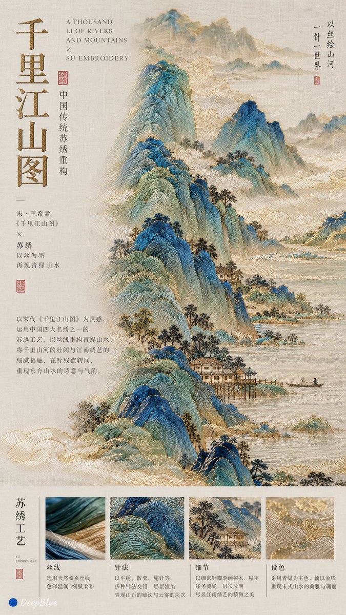 蜀繡編輯海報