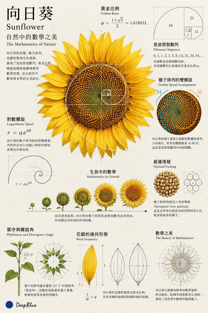 向日葵數學資訊圖