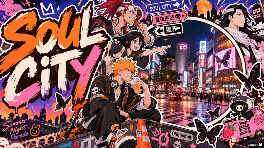 Banner de Evento Híbrido: Cartoon e Fotografia