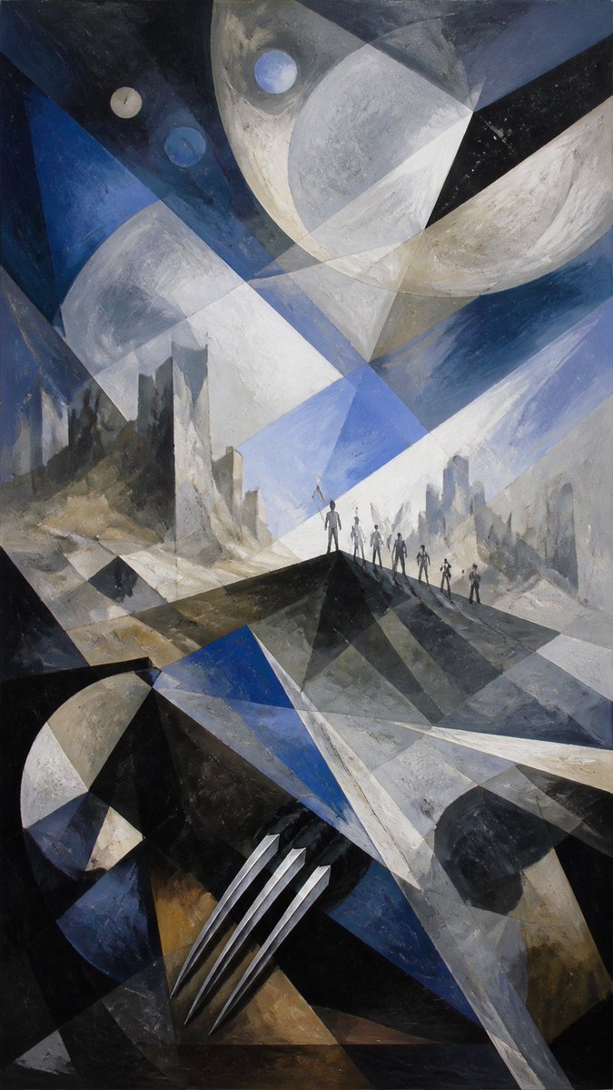 Cubist Abstract Painting