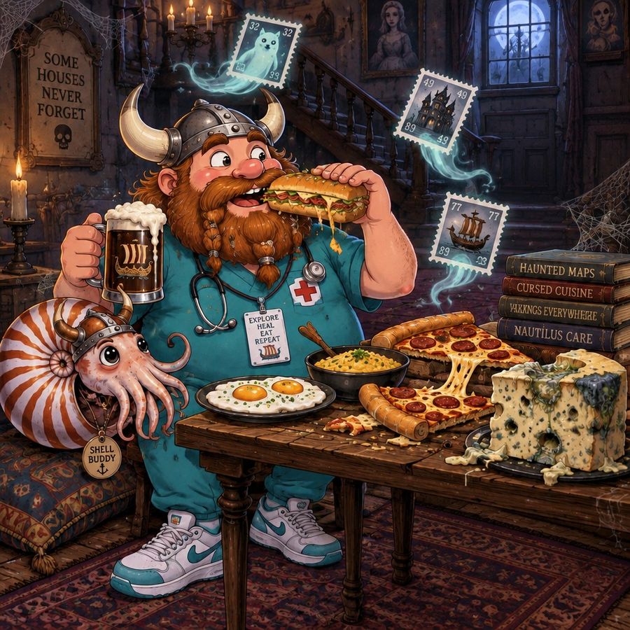 Bữa Tiệc Ma Quái Của Bác Sĩ Viking