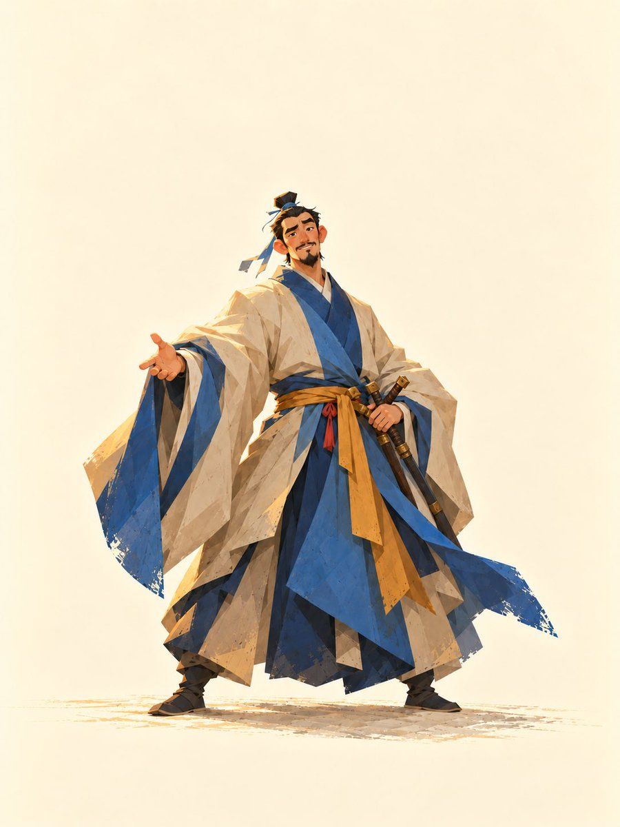 Design de Personagem: Guan Yu