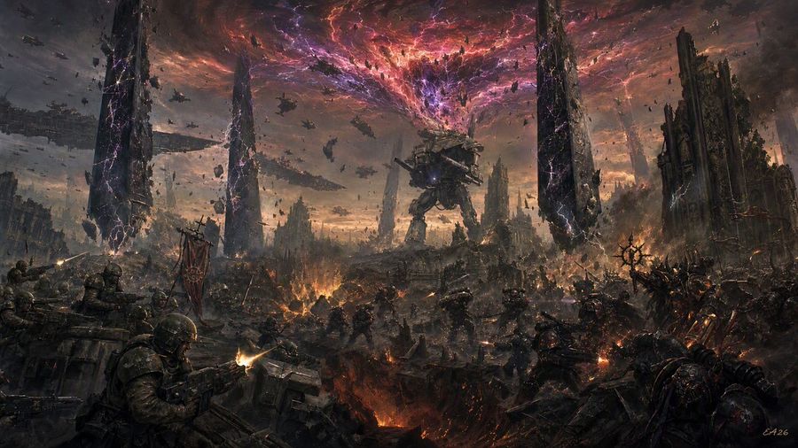 戰鎚40K：卡迪亞隕落場景