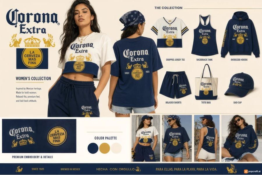 Bảng Ý Tưởng Thời Trang Thương Hiệu Corona