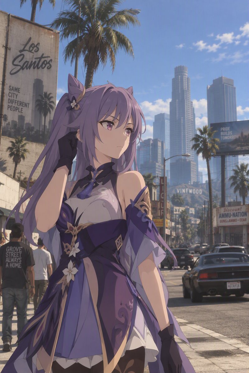 Garota Anime em Los Santos (GTA)
