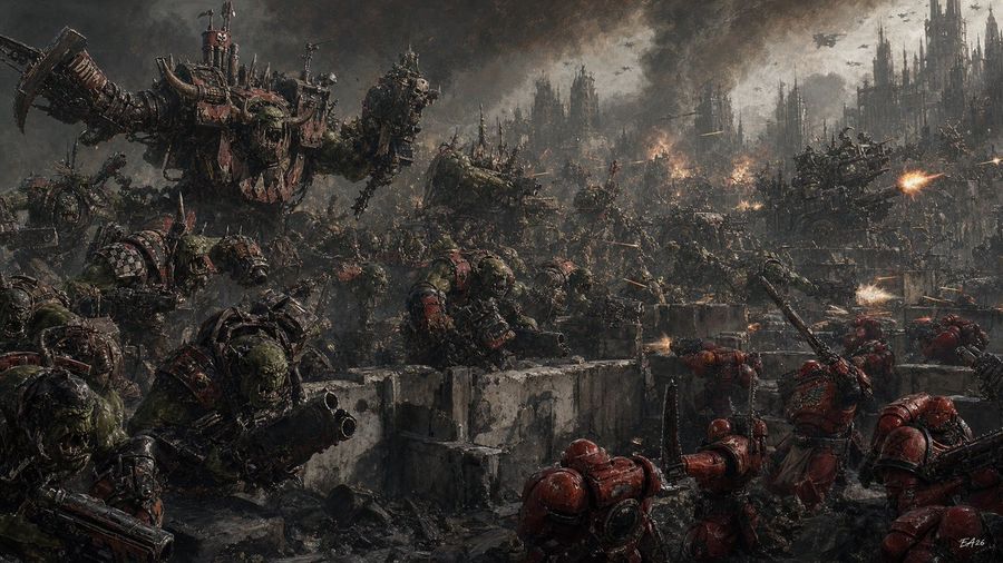 Warhammer 40K : L'assaut de Ghazghkull sur Armageddon