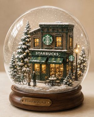 Mundo em Miniatura da Marca: Globo de Neve - 1