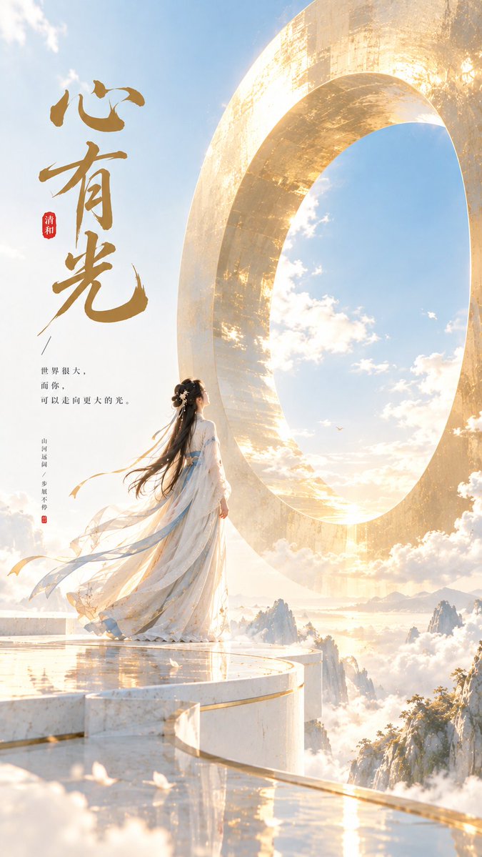 Prompt Poster Tối Giản Phong Cách Zen