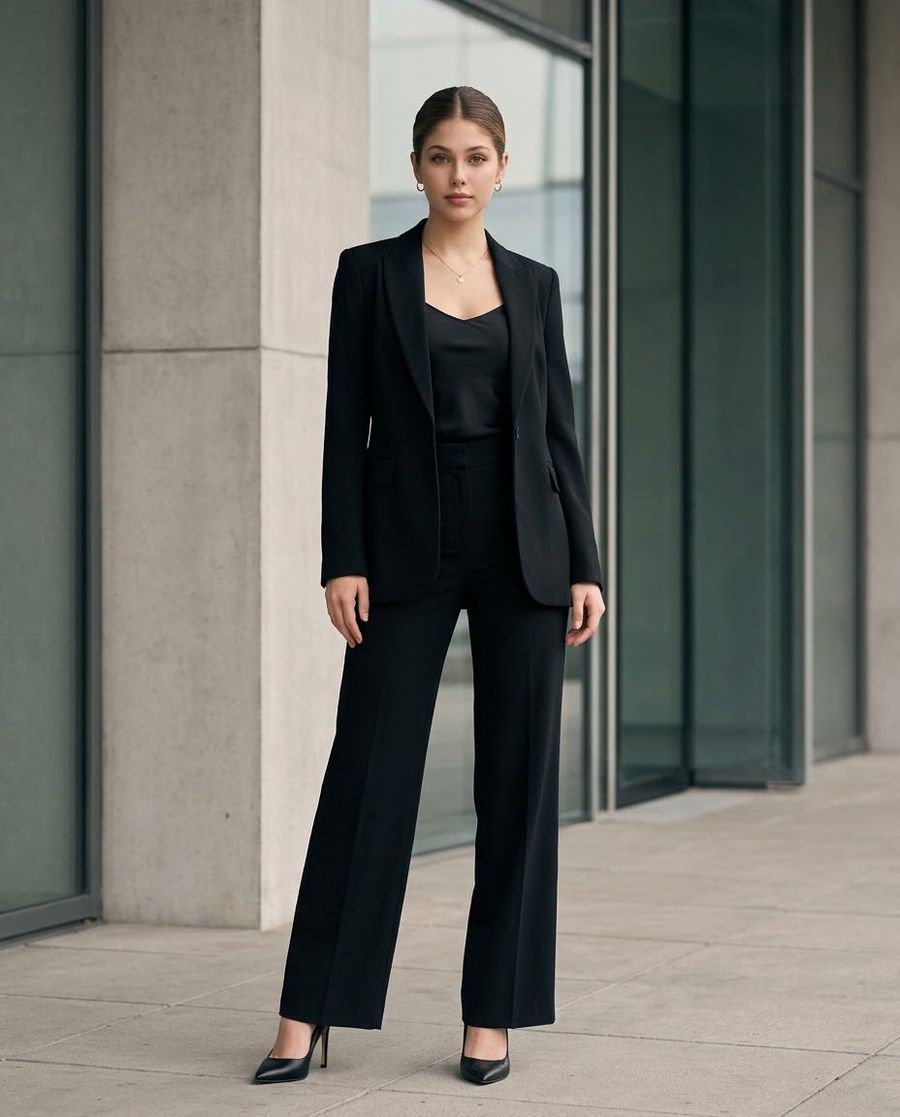 Retrato de Moda Corporativa de Luxo
