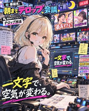 Diretora de TV em Estilo Anime