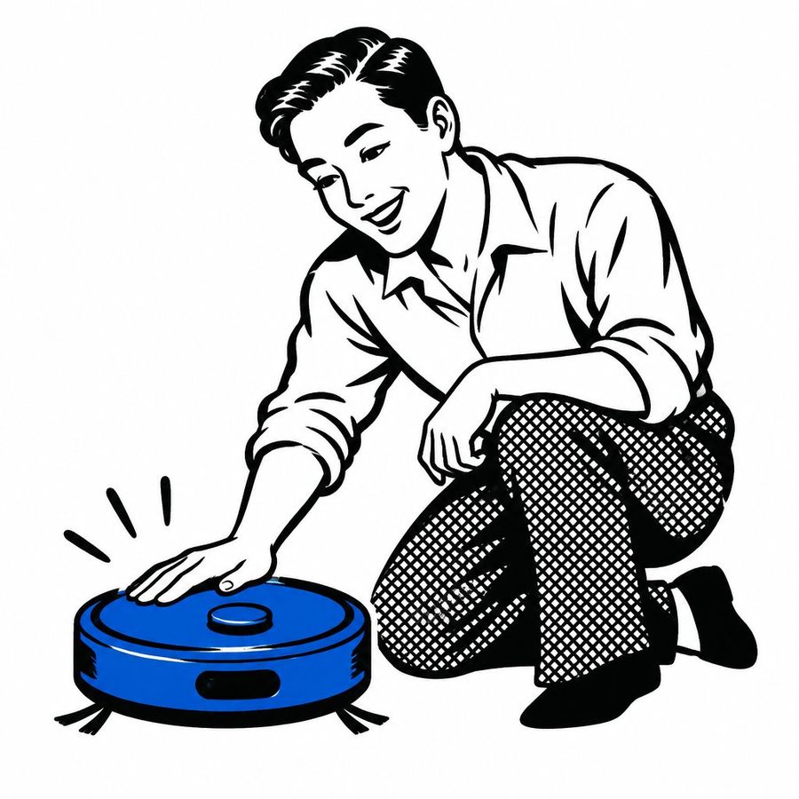 Showa-Era Robot Vacuum Ad