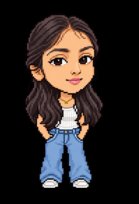 Sprite de Garota Chibi Pensativa - 2