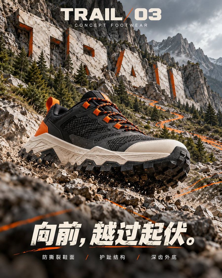 GPT-2 Sneaker Ad Poster Prompt
